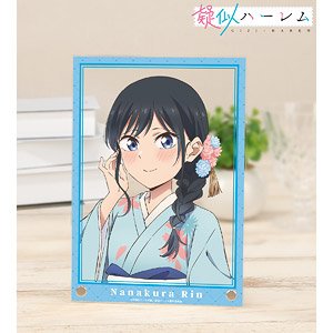 疑似ハーレム 描き下ろし 七倉凛 和服ver. A5アクリルパネル (キャラクターグッズ)