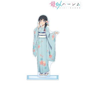 Pseudo Harem [Especially Illustrated] Rin Nanakura Japanese Clothes Ver. Big Acrylic Stand (Anime Toy)