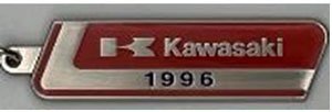 Kawasaki (1996) 鉄道室内銘板メタルキーホルダー (鉄道模型)