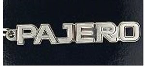 MITSUBISHI PAJERO(初代)エンブレム メタルキーホルダー (ミニカー)
