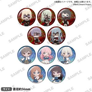 BanG Dream! Ave Mujica トレーディングホログラム缶バッジ (10個セット) (キャラクターグッズ)