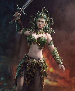 TB League 1/12 Action Figure Medusa Green Regular Ver. (Fashion Doll)