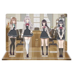 時々ボソッとロシア語でデレる隣のアーリャさん アクリルジオラマ アーリャ&有希&マーシャ&綾乃 (キャラクターグッズ)