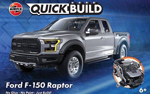 Quick Build Ford F-150 Raptor - Grey (Model Car)