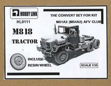 米・M818トラクタートラック改造キット・AFVクラブM54A2 (プラモデル)