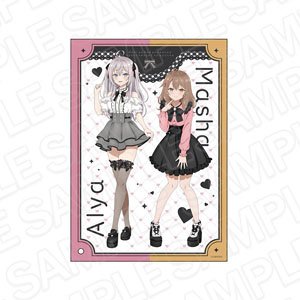 TVアニメ「時々ボソッとロシア語でデレる隣のアーリャさん」 ミニアクリルアート アーリャ&マーシャ Kawaii ver. (キャラクターグッズ)