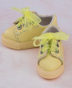 Harmonia series Ribbon Sneakers (Yellow) (Fashion Doll)
