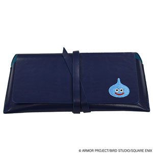 Dragon Quest Smile Slime Slime Embroidery Glasses Case (Anime Toy)