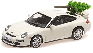 PORSCHE 911 GT3 2006 + CHRISTMAS TREE (Diecast Car)