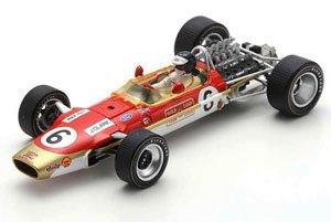 Lotus 49T No.6 Winner Tasman Series 1968 Jim Clark (ミニカー)