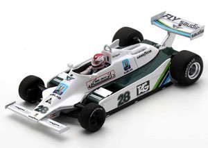 Williams FW07 No.28 Winner British GP 1979 Clay Regazzoni (ミニカー)