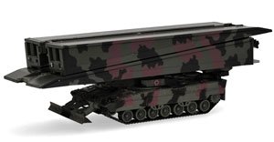 (HO) 橋梁敷設戦車 Leguan 26m (鉄道模型)