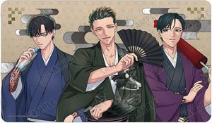 TV Animation [Raise wa Tanin ga I] [Especially Illustrated] Kirishima Fukayama & Shoma Toriashi & Suo Azami Japanese Clothes Ver. Multi Desk Mat (Card Supplies)