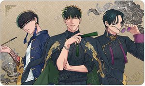 TV Animation [Raise wa Tanin ga I] [Especially Illustrated] Kirishima Fukayama & Shoma Toriashi & Suo Azami Chinese Dress Ver. Multi Desk Mat (Card Supplies)