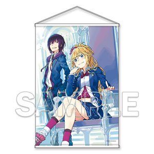 ラストラウンド・アーサーズ B2タペストリー 真神凜太朗&瑠奈=アルトゥール (キャラクターグッズ)
