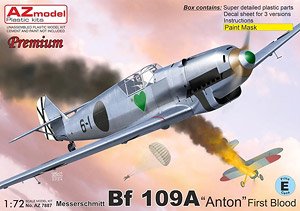 Bf109A `Anton` First Blood (Plastic model)