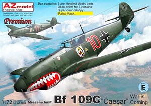 Bf109C `Caesar` War is Coming (Plastic model)