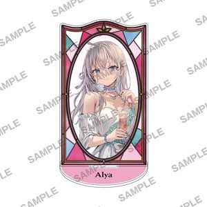 時々ボソッとロシア語でデレる隣のアーリャさん ステンドグラス風アクリルスタンド アーリャ ドレスver (キャラクターグッズ)