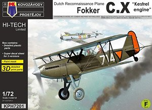 Fokker C.X `Kestrel Engine` (Plastic model)