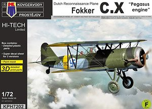 Fokker C.X `Pegasus Engine` (Plastic model)