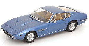 マセラティ ギブリ クーペ 1969 ブルーメタリック (ミニカー)