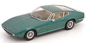 マセラティ ギブリ クーペ 1969 グリーンメタリック (ミニカー)