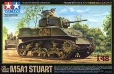 アメリカ軽戦車 M5A1 スチュアート (プラモデル)