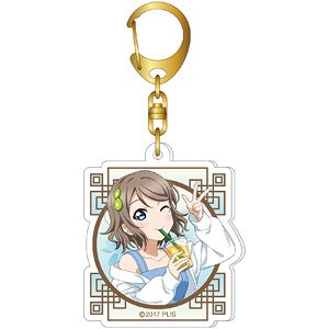 ラブライブ！サンシャイン!! アクリルキーホルダー 渡辺曜 アジアツアーフェアver. (キャラクターグッズ)