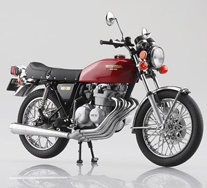 Honda CB400FOUR Light Ruby Red (Diecast Car)