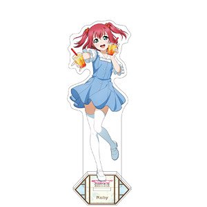 ラブライブ！サンシャイン!! アクリルスタンド 黒澤ルビィ アジアツアーフェアver. (キャラクターグッズ)