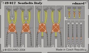 WW.II イタリア軍用機シートベルト (プラモデル)