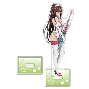 Strike the Blood [Especially Illustrated] Extra Large Acrylic Stand (Sayaka/Nurse Swimwear) (Anime Toy)