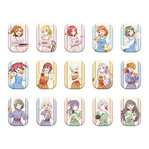 ラブライブ！School idol project キャラバッジコレクション アジアツアーフェアver. (15個セット) (キャラクターグッズ)