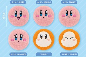 星のカービィ ふわもこ缶バッジ (6個セット) (キャラクターグッズ)