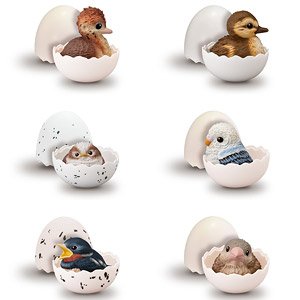 てのりベイビーフレンズ -鳥- (12個セット) (食玩)