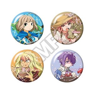 闇鍋人狼 缶バッジ (4個セット) (キャラクターグッズ)
