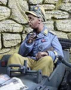 WWII ドイツ サイドカーに乗る降下猟兵下士官 イタリア1943-44/チュニジア1943 (プラモデル)