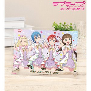 ラブライブ！スーパースター!! 描き下ろし 2期生 MIRACLE NEW STORYver. A5アクリルパネル (キャラクターグッズ)