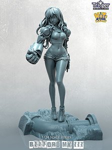 (75mm) ゴリラアームを装着したサイボーグ少女 ベルフォードMKIII (プラモデル)