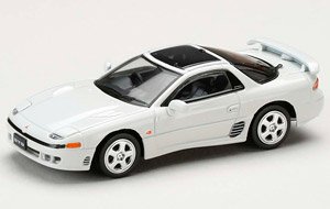 Mitsubishi GTO TWINTURBO Glass Top Misty White Pearl (Diecast Car)