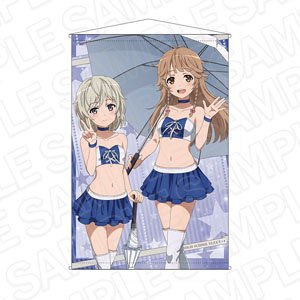 High School Fleet the Movie B1 Tapestry Shima & Kouko Race Queen Ver. (Anime Toy)