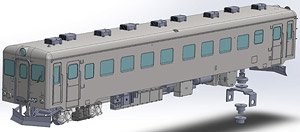 16番(HO) 国鉄キハ22【後期型】未塗装 (2輌) (鉄道模型)