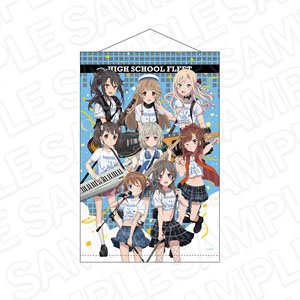 High School Fleet the Movie B2 Tapestry Girls Band Ver. (Anime Toy)