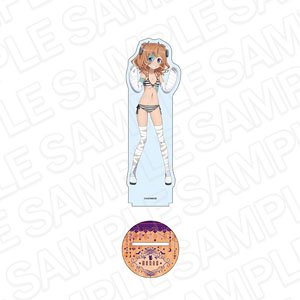 High School Fleet the Movie Big Acrylic Stand Maron Yanagiwara 2024 Halloween Ver. (Anime Toy)