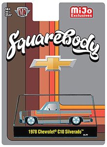 1978 Chevrolet C10 Silverado Custom Gray / Orange (Diecast Car)