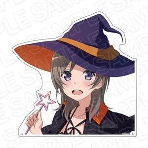 High School Fleet the Movie Extra Large Die-cut Acrylic Board Moeka China 2024 Halloween Ver. (Anime Toy)