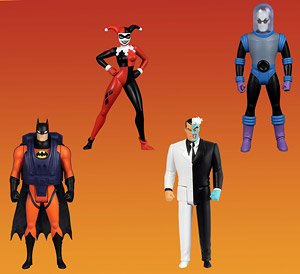5ポイント/ バットマン アニメイテッド シリーズ: 3.75インチ アクションフィギュア シリーズ2 4体セット (完成品)
