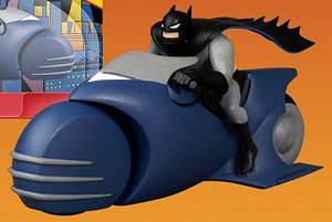 5ポイント/ バットマン アニメイテッド シリーズ: バットマン＆バットサイクル アクションビークル (完成品)