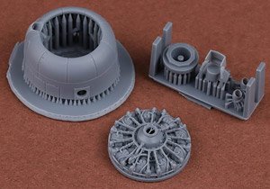 SBD-2/3 ドーントレス エンジン ＆ カウリングセット (フライホーク用) (プラモデル)