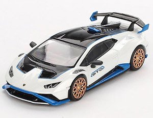 Lamborghini Huracan STO Bianco Asopo (White) (RHD) (Diecast Car)